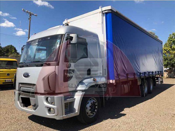 Ford Cargo 2429 E - 6x2 - 2013 Baú 